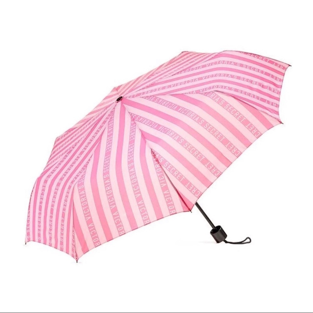 Victoria’s Secret Pink/White Stripe Umbrella